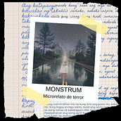 MONSTRUM - MICRORELATO DE TERROR. Writing, Creativit, Instagram, Instagram Photograph, and Fiction Writing project by Sandra Manzanedo Blasco - 05.06.2024
