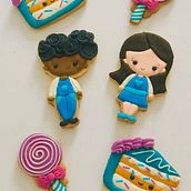 Mi proyecto del curso: Decoración de galletas con royal icing para principiantes. Design, Painting, and DIY project by phabiola palmero - 05.06.2024