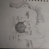 Rostros Ein Projekt aus dem Bereich Traditionelle Illustration, Bleistiftzeichnung und Porträtzeichnung von Alexander Martínez - 06.05.2024