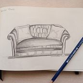 Dibuix artístic. Esbossos. Projekt z dziedziny  R, sunek i Sketching użytkownika Irene Ponce - 07.05.2024