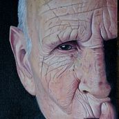 Mijn project van de cursus: Hyperrealistisch, modern schilderen: leg het menselijke figuur vast . % Ruud van Unen tarafından hazırlanan Çizim, Portre Çizimi, Gerçekçi Çizim, Sanatsal Çizim, Yağlıbo, a Resim, Ve Şekil Çizimi projesi - 05.07.2024