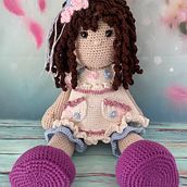 Mi proyecto del curso: Elaboración de muñecas amigurumi románticas. Arts, Crafts, To, Design, Fiber Arts, Crochet, Amigurumi, and Textile Design project by Encarna Herrera - 04.30.2024