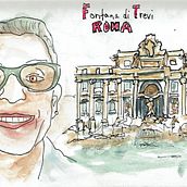 Artistic Watercolor Sketching: Some Project Pages. Un projet de Illustration traditionnelle, Esquisse , Créativité, Dessin, Aquarelle , et Carnet de croquis de Steve - 06.05.2024