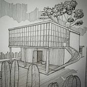 Mi proyecto del curso: Dibujo arquitectónico urbano con tinta. Ilustração tradicional, Esboçado, Desenho, Ilustração arquitetônica e Ilustração com tinta projeto de Ernesto Morosini - 28.04.2024