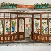 Mi proyecto del curso: Ilustración urbana en acuarela: retrata tu ciudad. Pintura, Desenho, Pintura em aquarela e Ilustração arquitetônica projeto de contacto_983853 - 06.05.2024