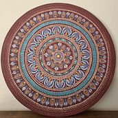 Mandalas em pontilhismo . Un progetto di Artigianato di Patrícia Cornejo - 08.05.2024