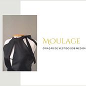 Moulage: Criação de vestido sob medida. Fashion Design, Sewing, Patternmaking, and Dressmaking project by Luana Tainara - 05.08.2024