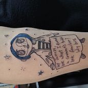 Il mio progetto del corso: Tecniche di tatuaggio blackwork in fine line. Tattoo Design project by Micaela Spinelli - 05.08.2024