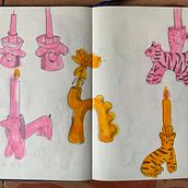 Sketches . Traditional illustration, Sketching, Creativit, Drawing, and Sketchbook project by noahalegria - 05.08.2024