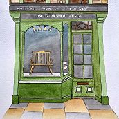 My project for course: Watercolor Urban Illustration: Portray your City. Un progetto di Pittura, Disegno, Pittura ad acquerello e Illustrazione architettonica di Ira - 08.05.2024