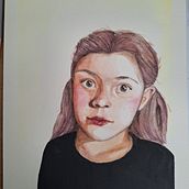 Il mio progetto del corso: Ritratto ad acquerello a partire da una fotografia. Un progetto di Illustrazione tradizionale, Pittura ad acquerello e Disegno di ritratti di augurimammagaia - 08.05.2024