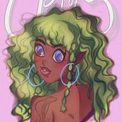 Meu projeto do curso: Retrato de personagens em estilo cartoon com Procreate. Character Design, Digital Illustration, Digital Drawing, and Digital Painting project by rafaella_morais32_1 - 05.03.2024