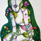 Mein Abschlussprojekt für den Kurs: Von der Natur inspiriert: Illustriere niedliche Charaktere. Character Design, Drawing, Digital Illustration, and Digital Drawing project by Melanie - 05.09.2024
