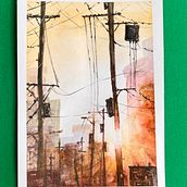 My project for course: Expressive Watercolor Painting: Create Compelling Illustrations. Fine Arts, Painting, and Watercolor Painting project by Roy Shepherdson - 05.09.2024