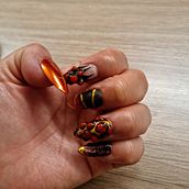 Nails design - Press on set. Design, Creativit, Arts, and Crafts project by Amanda Torres - 04.24.2024