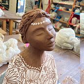 My project for course: Introduction to Clay Figurative Sculpture. Un proyecto de Bellas Artes y Escultura de Joanne Chard - 10.05.2024