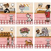 My project for course: Vintage Illustration for Engaging Children’s Books . % S M tarafından hazırlanan Editör, al Tasarım, Kağıt El Sanatları, Ciltçilik, Çocuk İllüstras, onu, Anlatı, Çocuk Edebi, Ve atı projesi - 05.10.2024