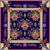 Mi proyecto del curso: Ilustración para estampados con alma_Los guacamayos. Un progetto di Illustrazione tradizionale, Pattern design, Illustrazione vettoriale, Stampa, Bozzetti, Disegno e Illustrazione digitale di miguel bernal - 09.05.2024