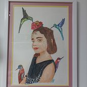 Mi proyecto del curso: Retrato ilustrado en acuarela. Un projet de Illustration traditionnelle, Beaux Arts, Peinture, Dessin, Aquarelle, Dessin de portrait , et Dessin artistique de carmenroman83 - 02.01.2024