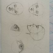 My project for course: Portrait Sketchbooking: Explore the Human Face. Sketching, Drawing, Portrait Drawing, Artistic Drawing, and Sketchbook project by napiorka - 05.11.2024