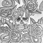 DA - Serie de composiciones estilo tatuaje . Traditional illustration, Ink Illustration, and Tattoo Design project by yaiza alcalá mateo - 05.11.2024
