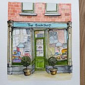 My project for course: Watercolor Urban Illustration: Portray your City. Un projet de Peinture, Dessin, Aquarelle et Illustration architecturale de Mahtab Hosseini - 10.05.2024