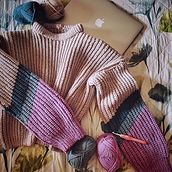 Mi proyecto del curso: Crochet: crea prendas con una sola aguja. Un progetto di Fashion design, Fiber Art, DIY, Uncinetto e Textile Design di Alicia Rodriguez - 11.05.2024
