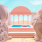 My project for course: 3D Illustration: Surreal Spaces with Cinema 4D. Un proyecto de Arquitectura y Visualización arquitectónica de Adel Bakir - 11.05.2024