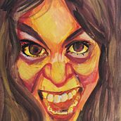 Retrato - TEG. Un progetto di Pittura di Gemma Cardenal Giménez - 11.05.2024