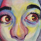 Ojos con acuarelas y lápices de color - TEG. Un progetto di Pittura di Gemma Cardenal Giménez - 11.05.2024