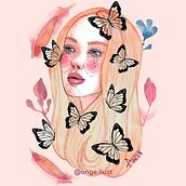 Mi proyecto del curso: Retrato ilustrado en acuarela. Een project van Traditionele illustratie,  Beeldende kunst, Schilderij,  Tekening, Aquarelschilderen,  Portrettekening y  Artistieke tekening van news paper - 12.05.2024