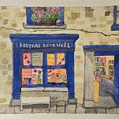 Mein Abschlussprojekt für den Kurs: Urbane Illustration mit Wasserfarben: Porträtiere deine Stadt Ein Projekt aus dem Bereich Malerei, Zeichnung, Aquarellmalerei und Architektonische Illustration von Nicole Polaschek - 12.05.2024