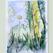 My project for course: Painting Realistic Watercolor Landscapes. Projekt z dziedziny  Sztuki piękne,  Malarstwo, Sketching, Malowanie akwarelą, Ilustracja naturalist i czna użytkownika Joerg Fritsch - 12.05.2024