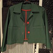 My project for course: Cut and Sew a Jacket from Start to Finish. Fashion Design, Sewing, and DIY project by janettedarbon - 05.13.2024