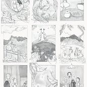 Illustrated Characters Factory: Seraphina Book. Un progetto di Illustrazione tradizionale, Character design, Illustrazione digitale, Illustrazione infantile e Narrativa di Sara Redha - 29.04.2024