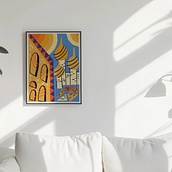 My project for course: Composition Design for Abstract Art . Desain, Ilustrasi tradisional, Seni Rupa, Desain Grafis, Dan Desain Digital proyek oleh Алена Журавская - 05.13.2024