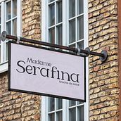 Madame Serafina. Br, ing, Identit, T, pograph, T, pograph, and Design project by emersonct75 - 04.11.2024