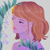 Mon projet du cours : Portrait de personnages de cartoon avec Procreate. Character Design, Digital Illustration, Digital Drawing, and Digital Painting project by tahiorih - 05.13.2024