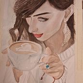 Mi proyecto del curso: Retrato en acuarela a partir de una fotografía. Projekt z dziedziny Trad, c, jna ilustracja, Malowanie akwarelą i Portret użytkownika Luis García fernández - 13.05.2024