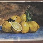 Lemons. Un proyecto de Pintura a la acuarela de Mike Robinson - 13.05.2024