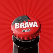 Cerveza BRAVA - Identidad de marca contemporánea: fusiona conceptos verbales y visuales. Un progetto di Direzione artistica, Br, ing, Br, identit e Graphic design di Danny González Chísica - 13.05.2024