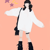 Mi proyecto del curso: Ilustración digital con influencia manga. Un projet de Illustration traditionnelle, Bande dessinée, Illustration numérique, Storytelling, Narration , et Manga de Ana Laura Dias Filipe - 09.05.2024
