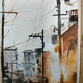 My project for course: Expressive Watercolor Painting: Create Compelling Illustrations. Fine Arts, Painting, and Watercolor Painting project by Loes Reitsma - 05.12.2024