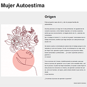 Mujer Autoestima. Web Design project by Eva Rodríguez - 07.01.2023