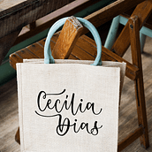 Meu projeto do curso: Tipografia avançada para marcas. Un projet de Br, ing et identité, T, pographie, Design t , et pographique de Cecília Dias - 15.05.2024