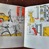 Mon projet du cours : Dessin et carnet de croquis : représentez un environnement. Traditional illustration, Sketching, Creativit, Drawing, and Sketchbook project by alessia_donze - 05.16.2024