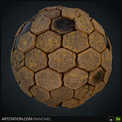 Mi proyecto del curso: Introducción a la creación de texturas con Substance Designer. 3D, 3D Modeling, and Video Games project by nikomellino - 05.16.2024