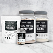 Branding y packaging Protein Project. Un proyecto de Diseño, Br, ing e Identidad y Packaging de gaston_1 - 16.05.2024