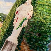 Statue at Versailles. Un progetto di Fotografia, Papercraft, Ricamo, DIY e Textile Design di brooke_helgerson - 17.05.2024