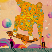My project for course: Dynamic Vector Illustration: Keys to Color and Composition. Un proyecto de Ilustración tradicional, Ilustración vectorial, Ilustración digital e Ilustración editorial de Håkan Årblom - 17.05.2024